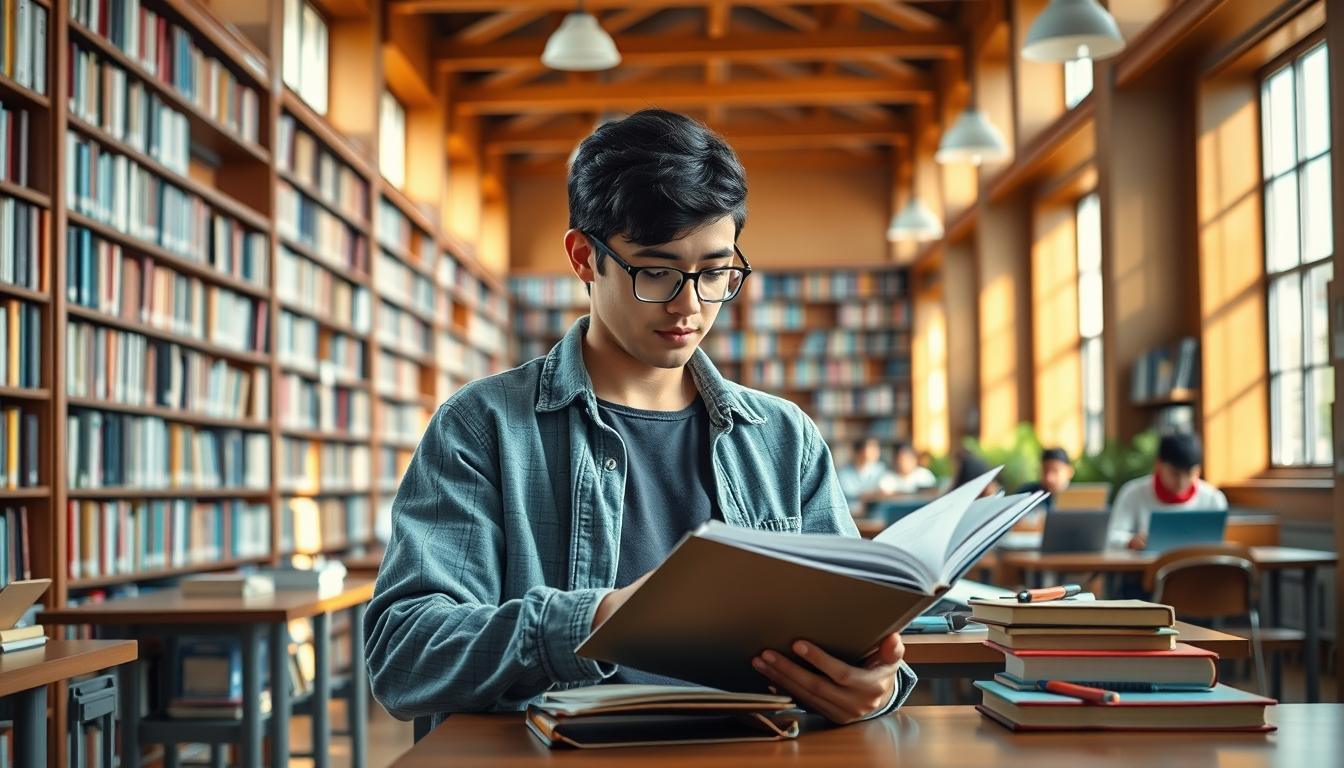 Organized exam preparation notes and academic planner